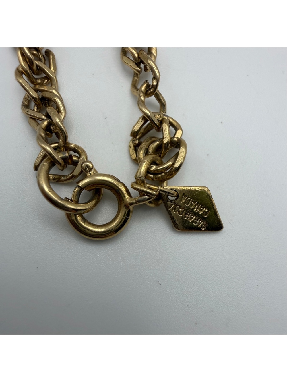 VTG Estate Sarah Cov & Cov Canada ALL Signed Lot- Cameo, Crosses, Chain/Pendants - Picture 7 of 7